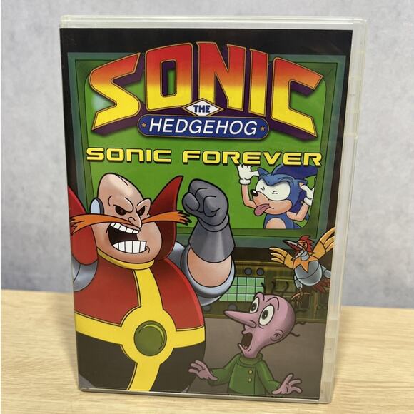 Sonic the Hedgehog: Sonic Forever (DVD, 1993) Cookie Jar Sega - Picture 1 of 3